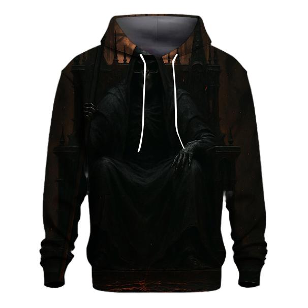 Obsidian Reaper Throne premium hoodies