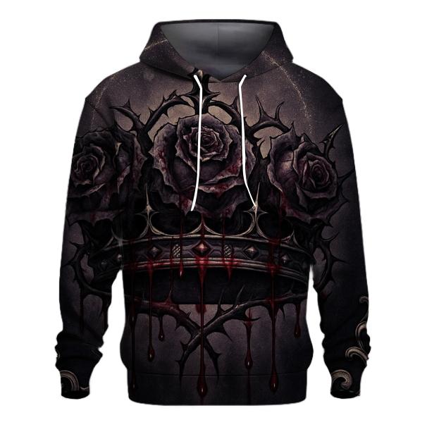 Bleeding Rose Crown hoodie designs
