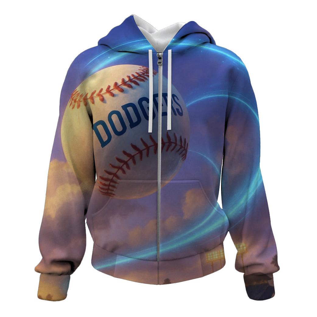 Cloud Cutter Curve printed hoodies