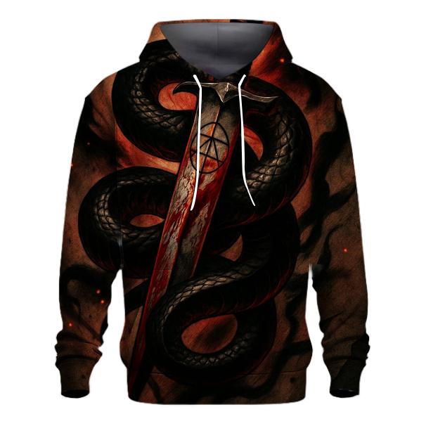 Serpent Dagger Oath zip-up hoodies