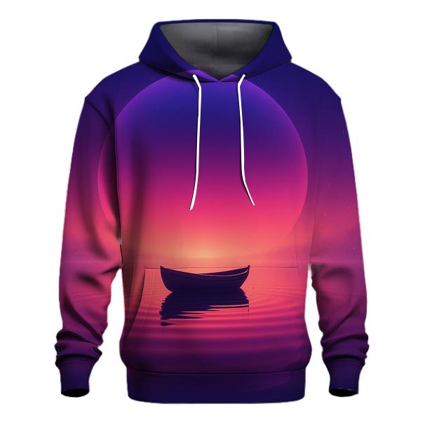 Violet Tide Reverie graphic hoodies