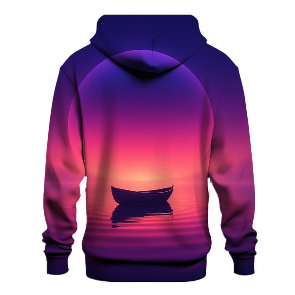 Violet Tide Reverie graphic hoodies
