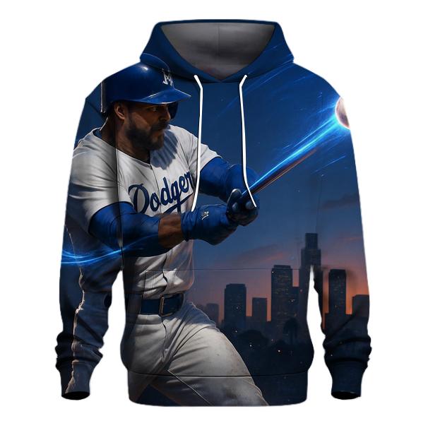 Blue Lightning Swing pullover hoodies