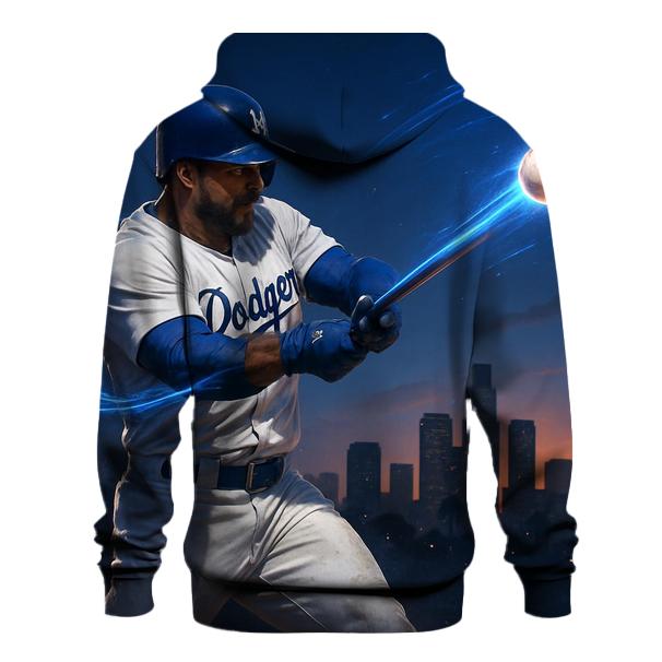 Blue Lightning Swing pullover hoodies