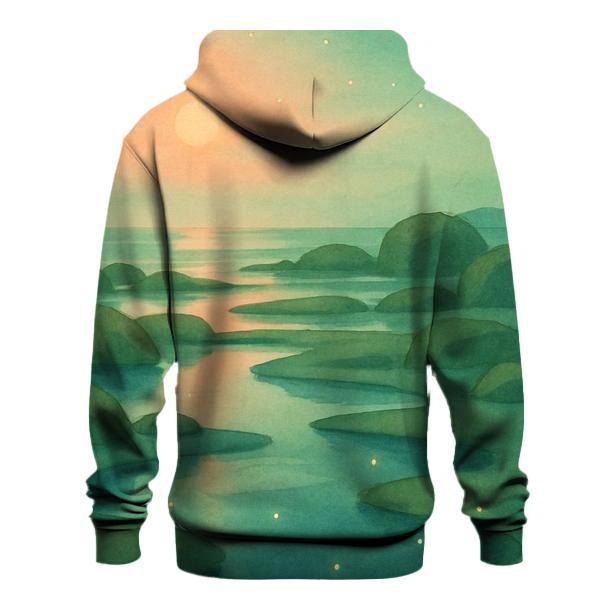 Mint Coast Mirage printed hoodies