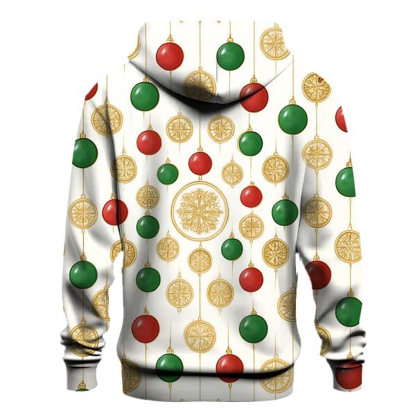 Ornament Concentric Progression On White Background pullover hoodies