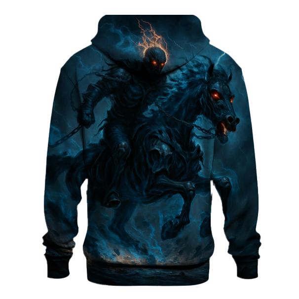 Cerulean Necropolis Rider premium hoodies