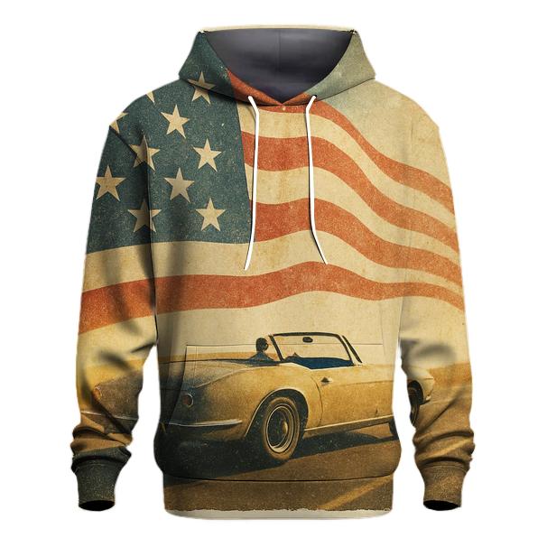 Retro Road Trip Banner hoodie styles