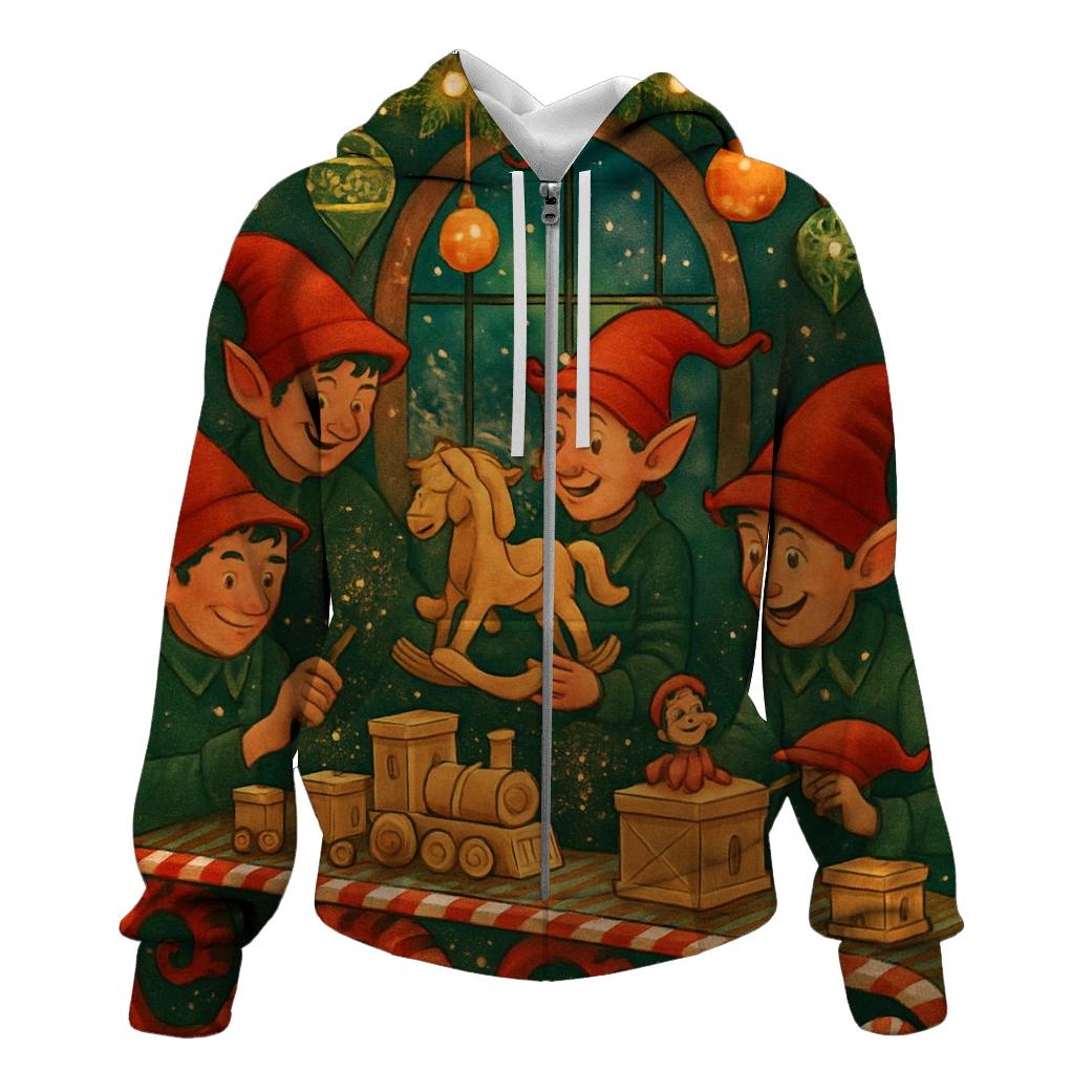 Elf Workshop Assembly Line hoodies fashion