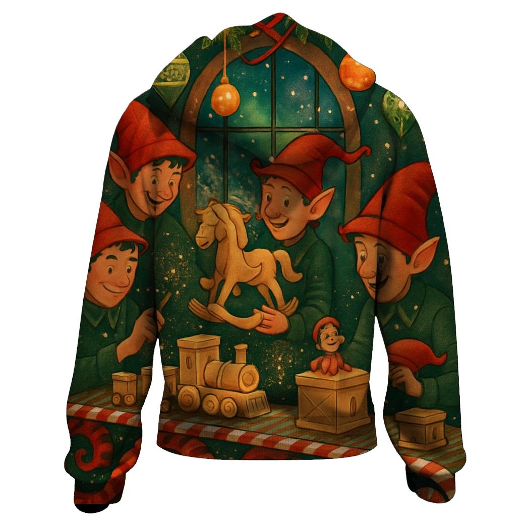 Elf Workshop Assembly Line hoodies fashion