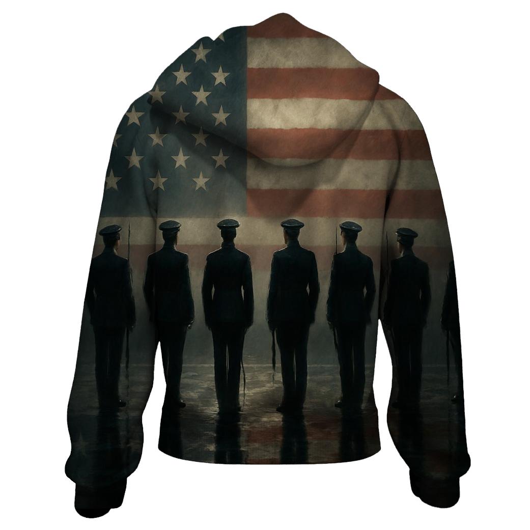 Honor Guard Reflection heavyweight hoodies