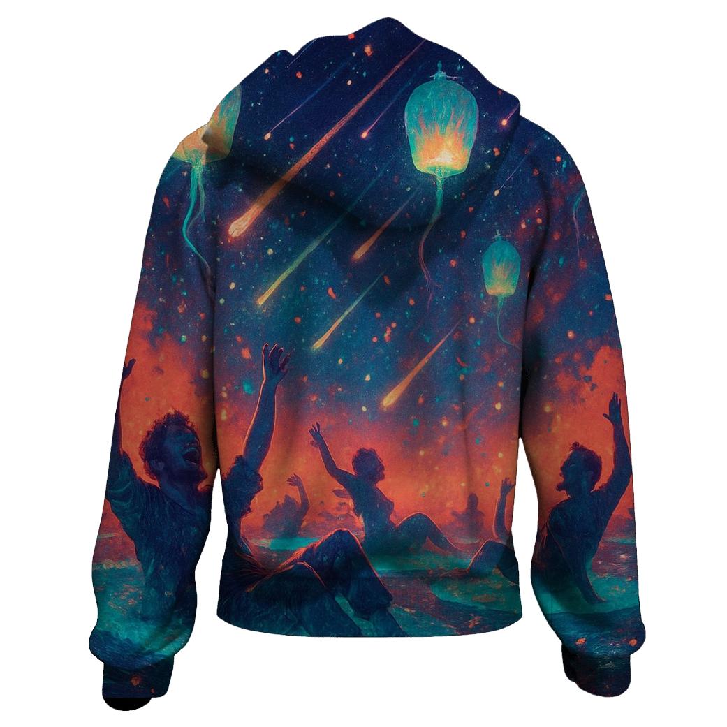 Meteor Garden Party zip-up hoodies