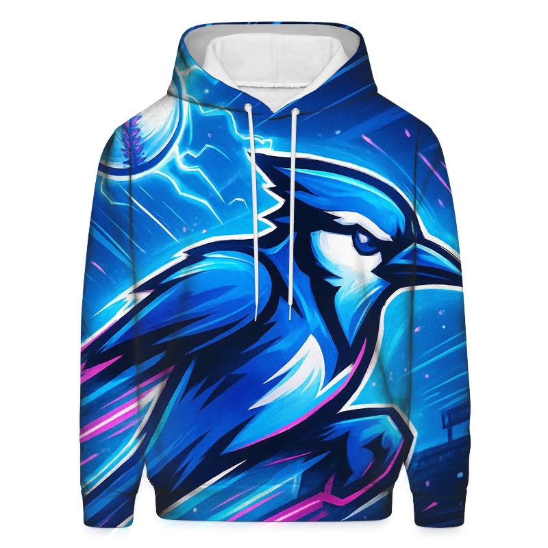 Blue Jays Neon Charge designer hoodies