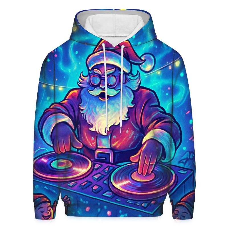 DJ Claus Midnight Rave heavyweight hoodies