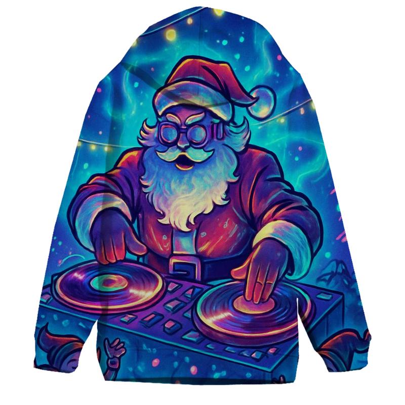 DJ Claus Midnight Rave heavyweight hoodies
