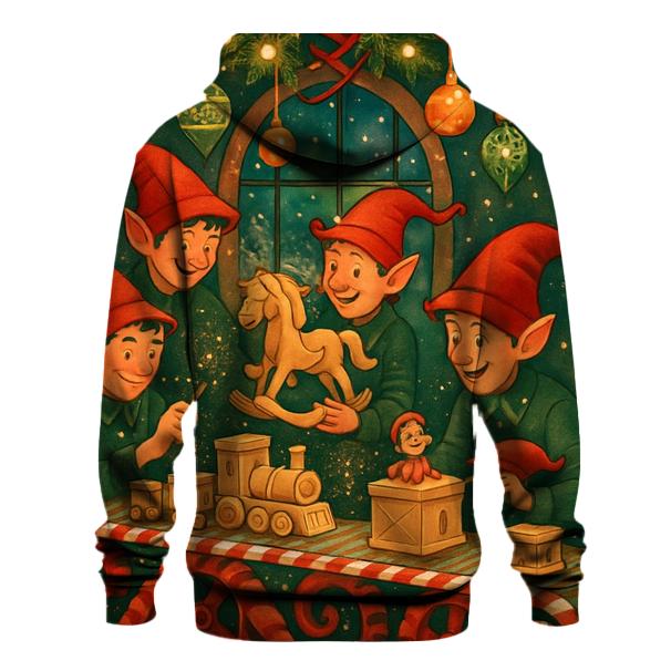 Elf Workshop Assembly Line hoodie styles