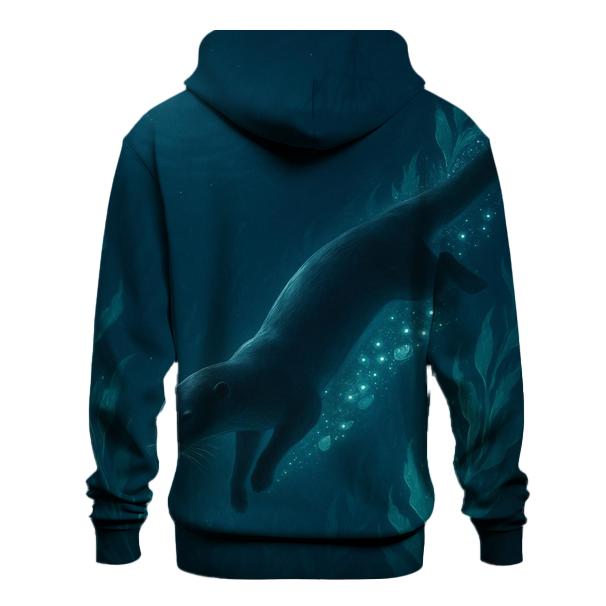 Bioluminescent Ocean Cat hoodie styles