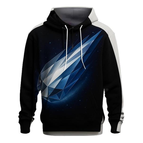Chromed Comet Ribbon printed hoodies