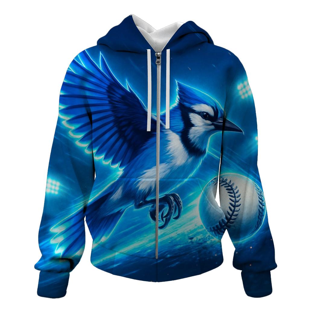 Blue Jays Flight Strike zip-up hoodies