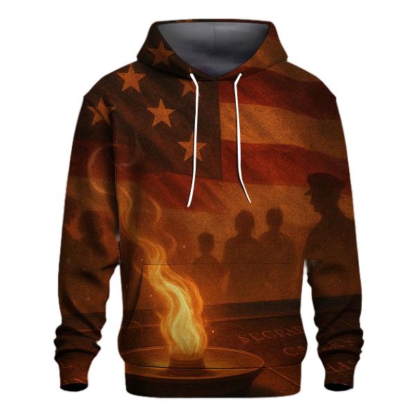 Remembrance Flame custom hoodies