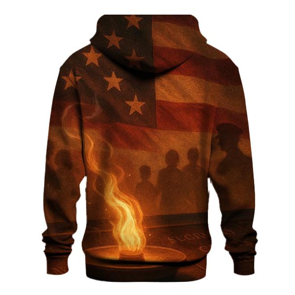 Remembrance Flame custom hoodies