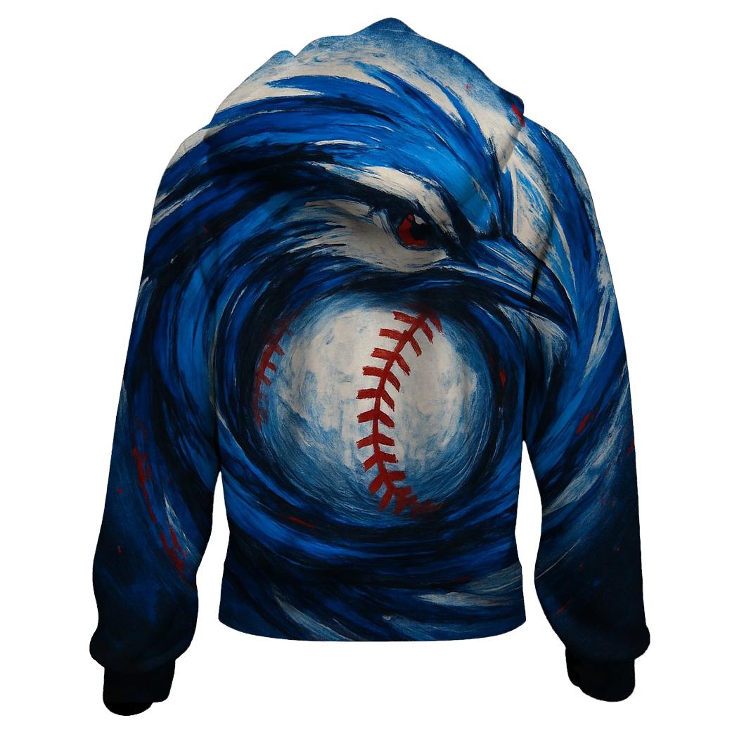 Blue Jays Feather Storm premium hoodies
