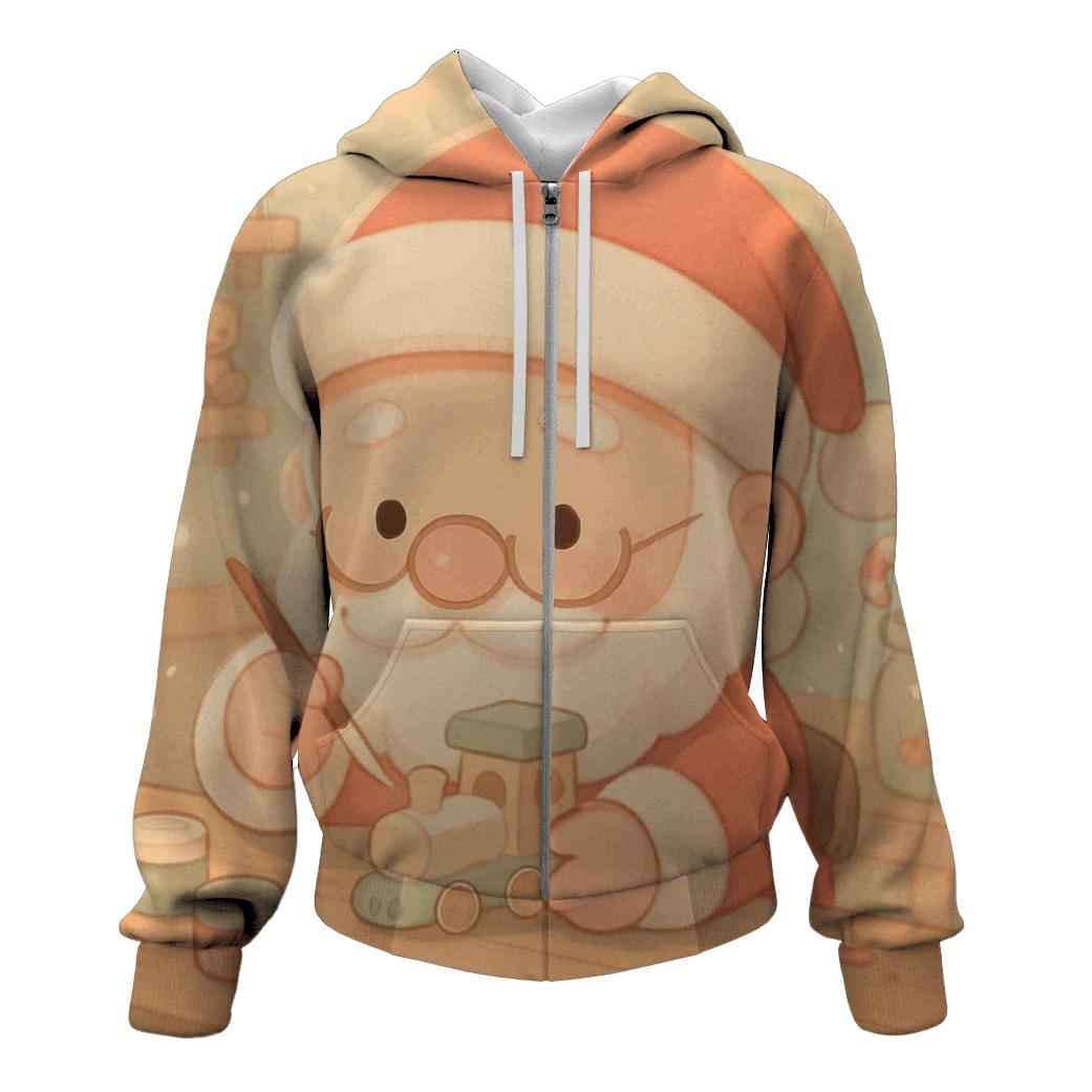 Chibi Toymaker Santa pullover hoodies