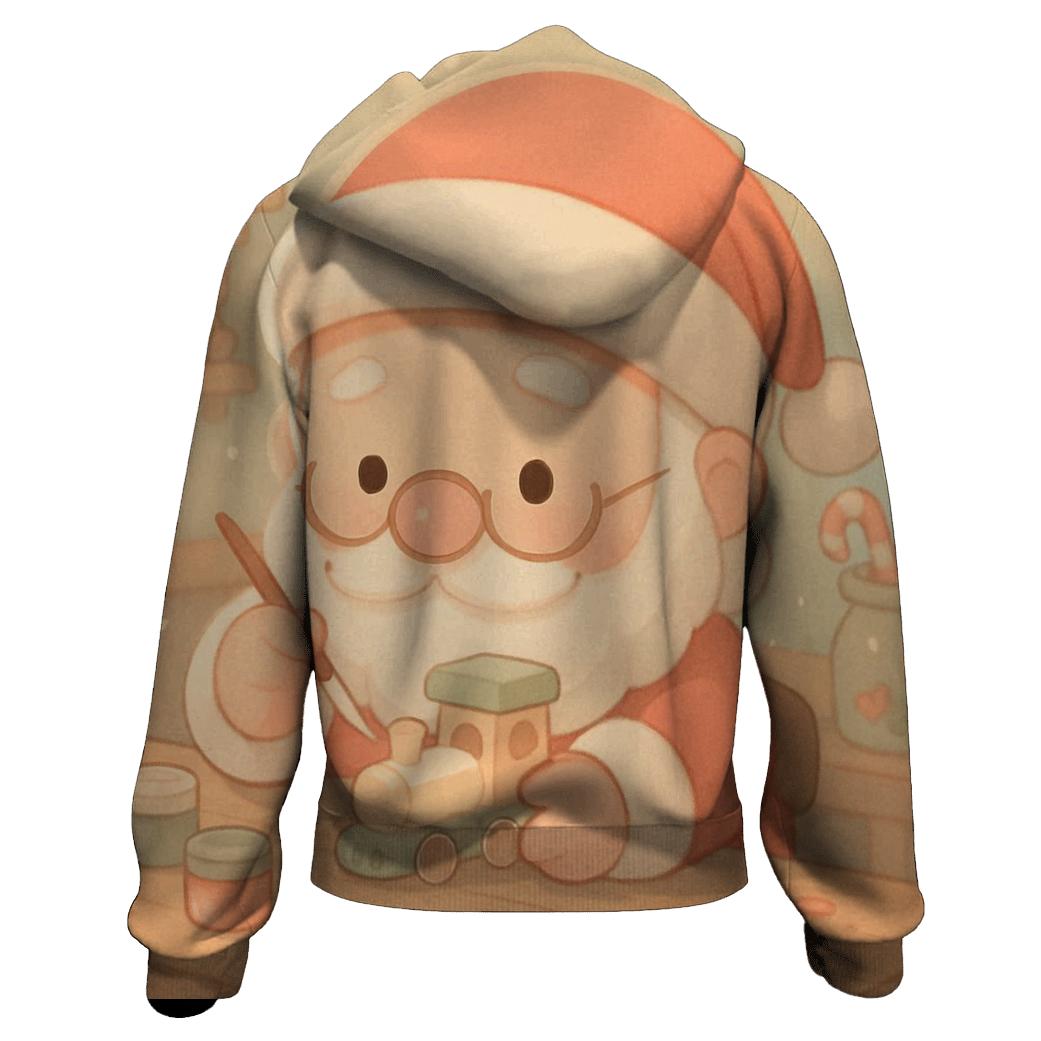 Chibi Toymaker Santa pullover hoodies