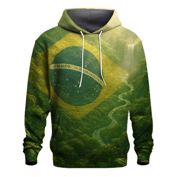 Amazonian Canopy Banner pullover hoodies