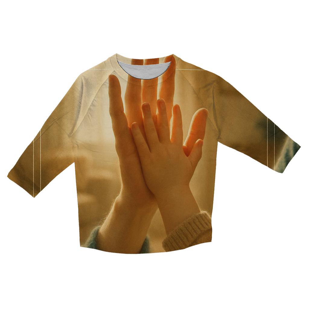 Hands That Build Tomorrow designer 3/4 sleeve blouses