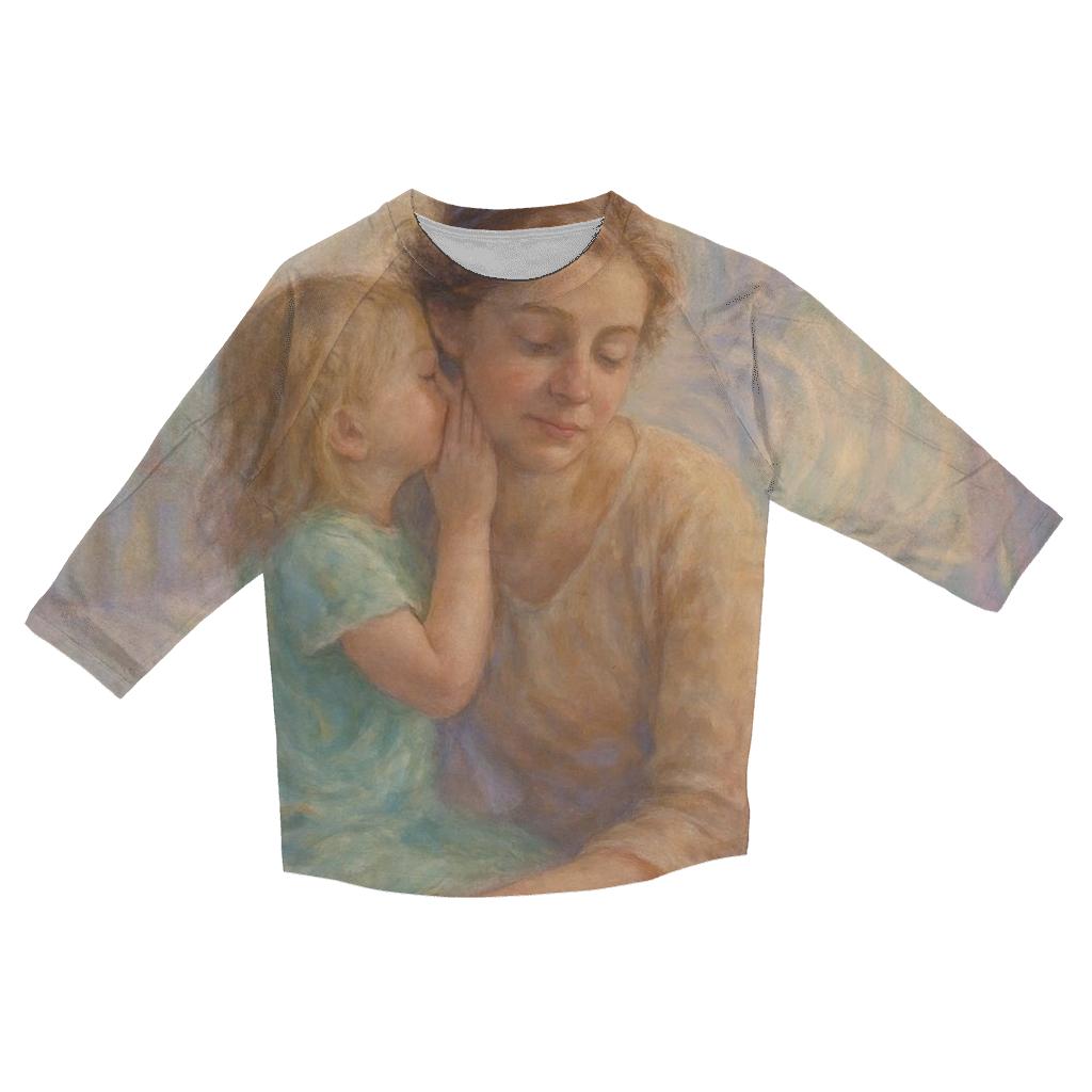 A Love That Listens trendy 3/4 sleeve tops