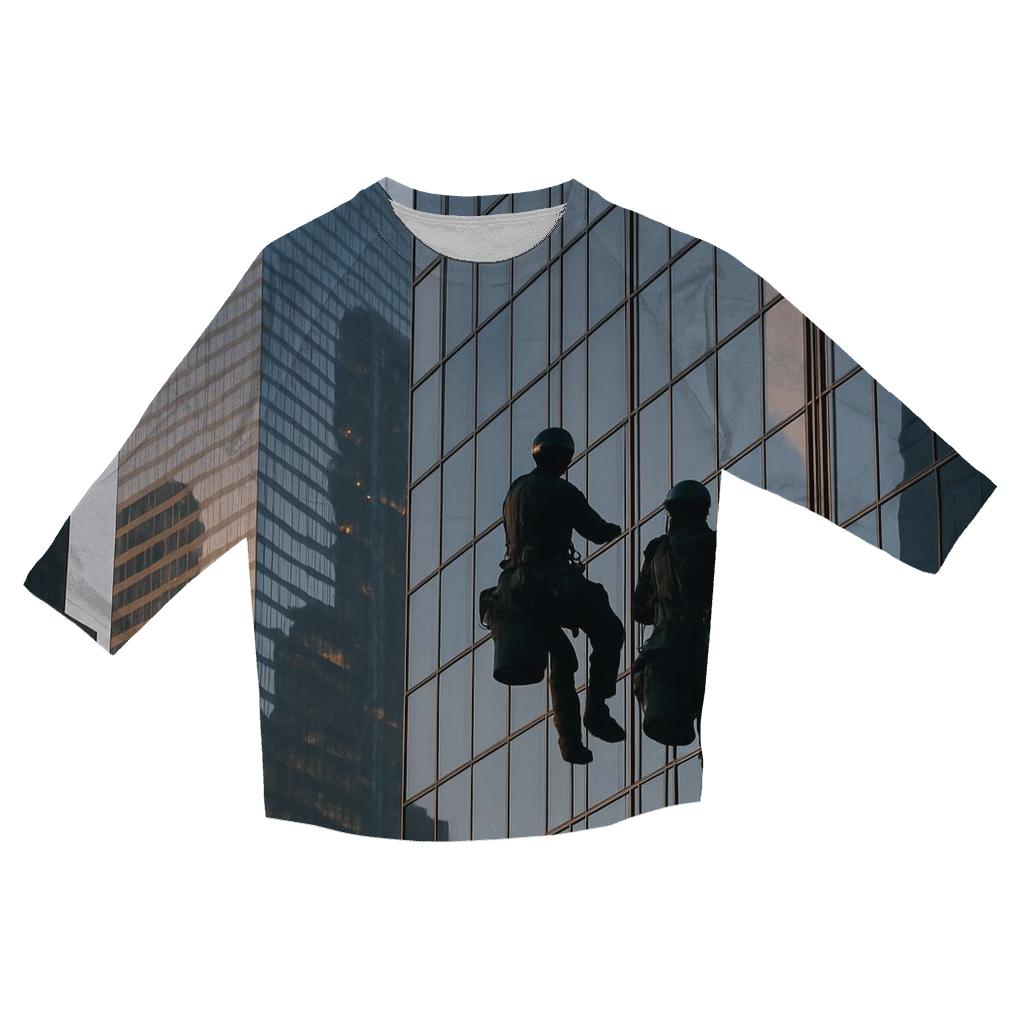 Dawn Financial District Window Cleaners personalized 3/4 sleeve tees