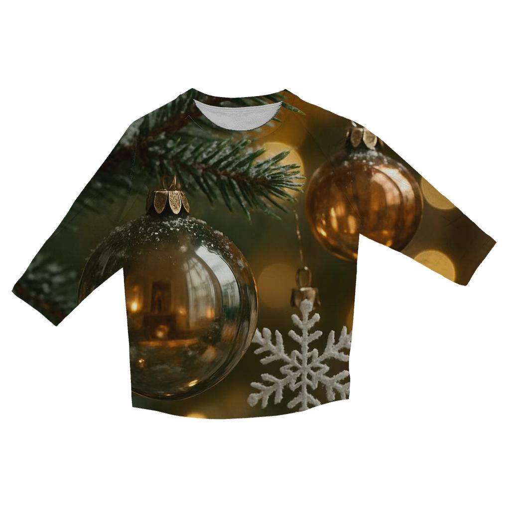 Tree Branch With Glass Baubles cotton quarter sleeve shirts