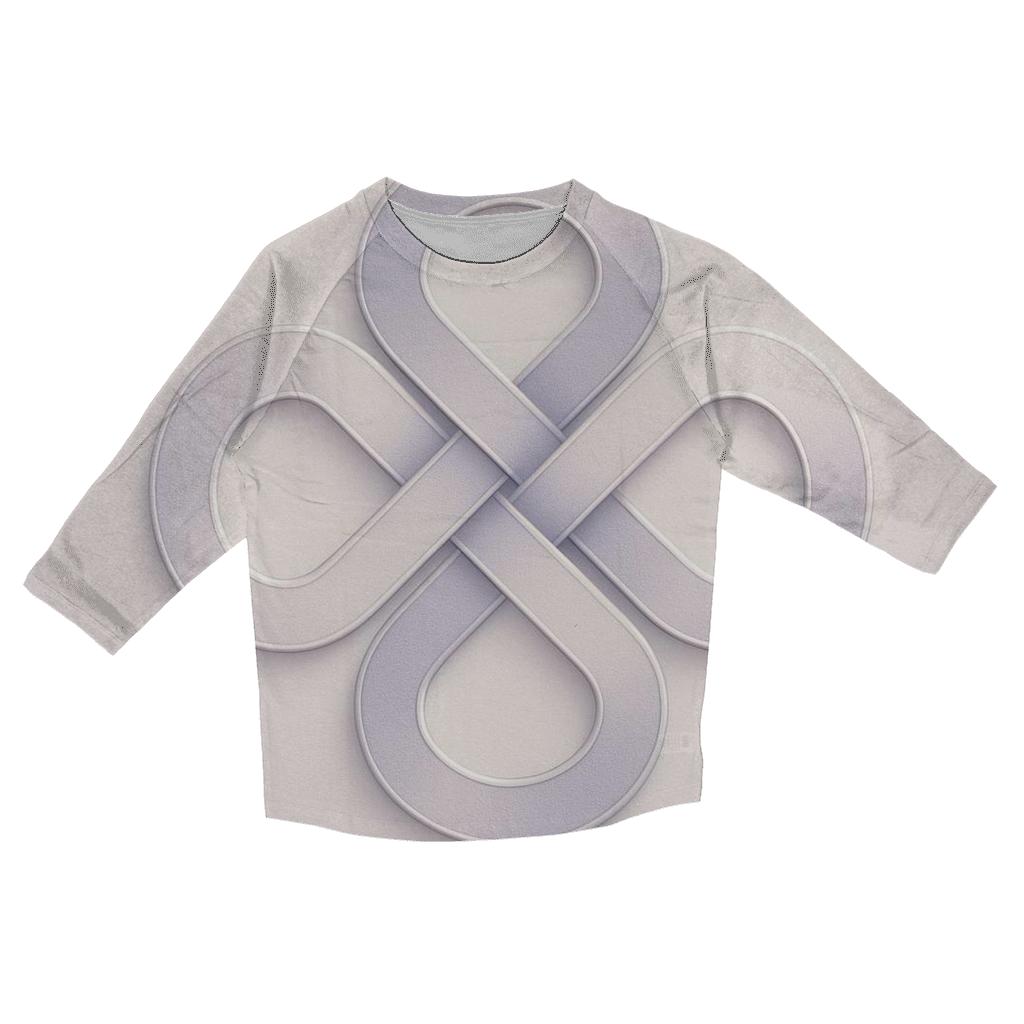 Radiant Knot Of Harmony custom 3/4 sleeve shirts