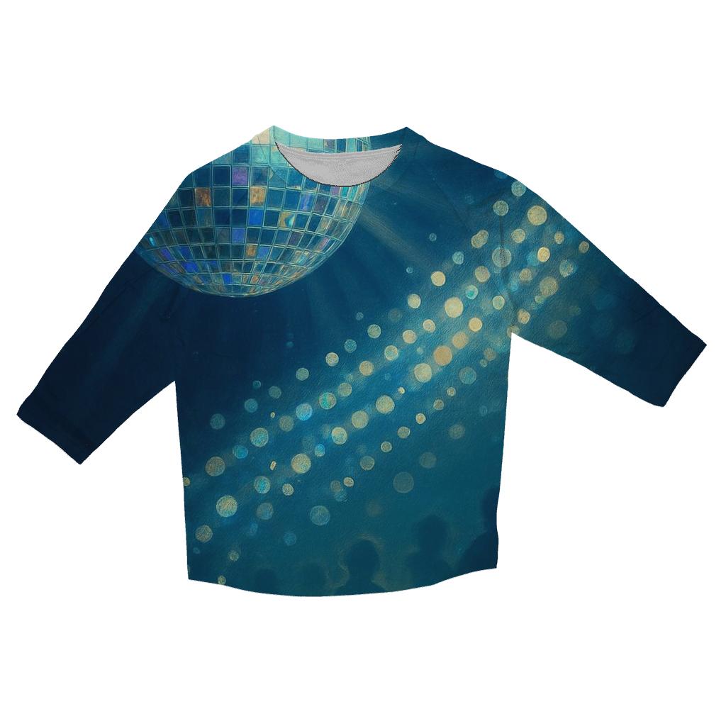 Disco Dot Cascade casual three quarter sleeve shirts