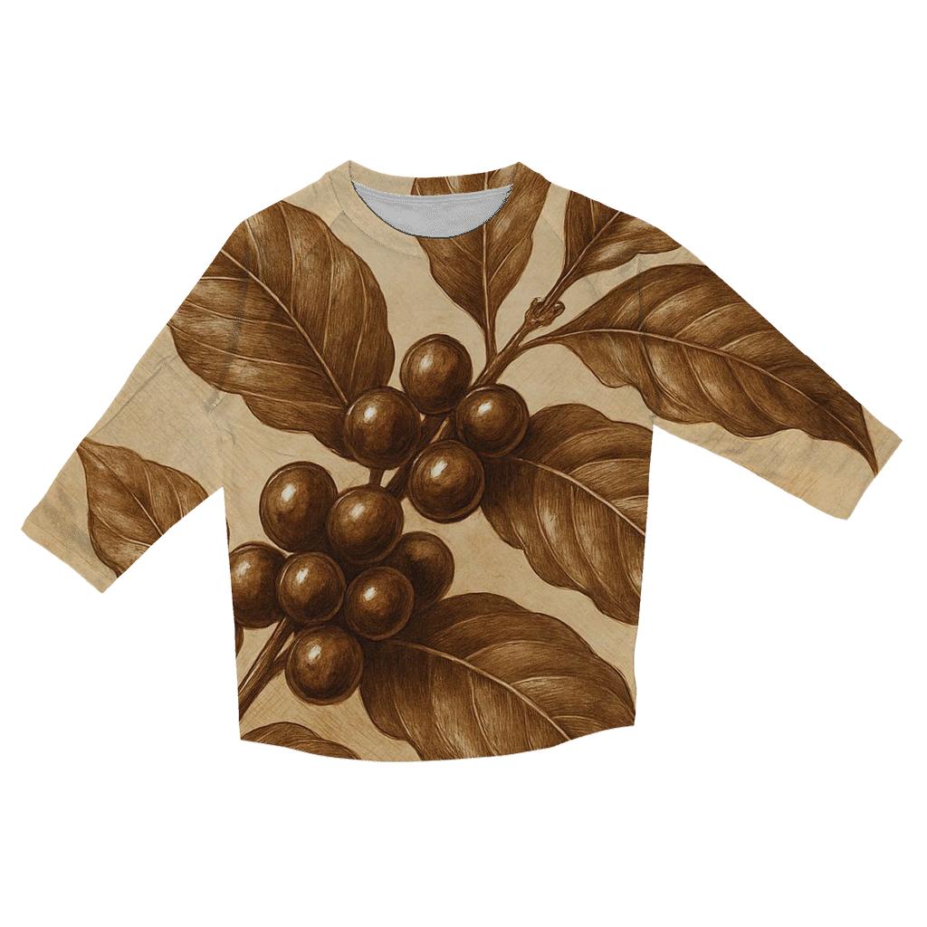 Cherry Branch Study trendy 3/4 sleeve tops