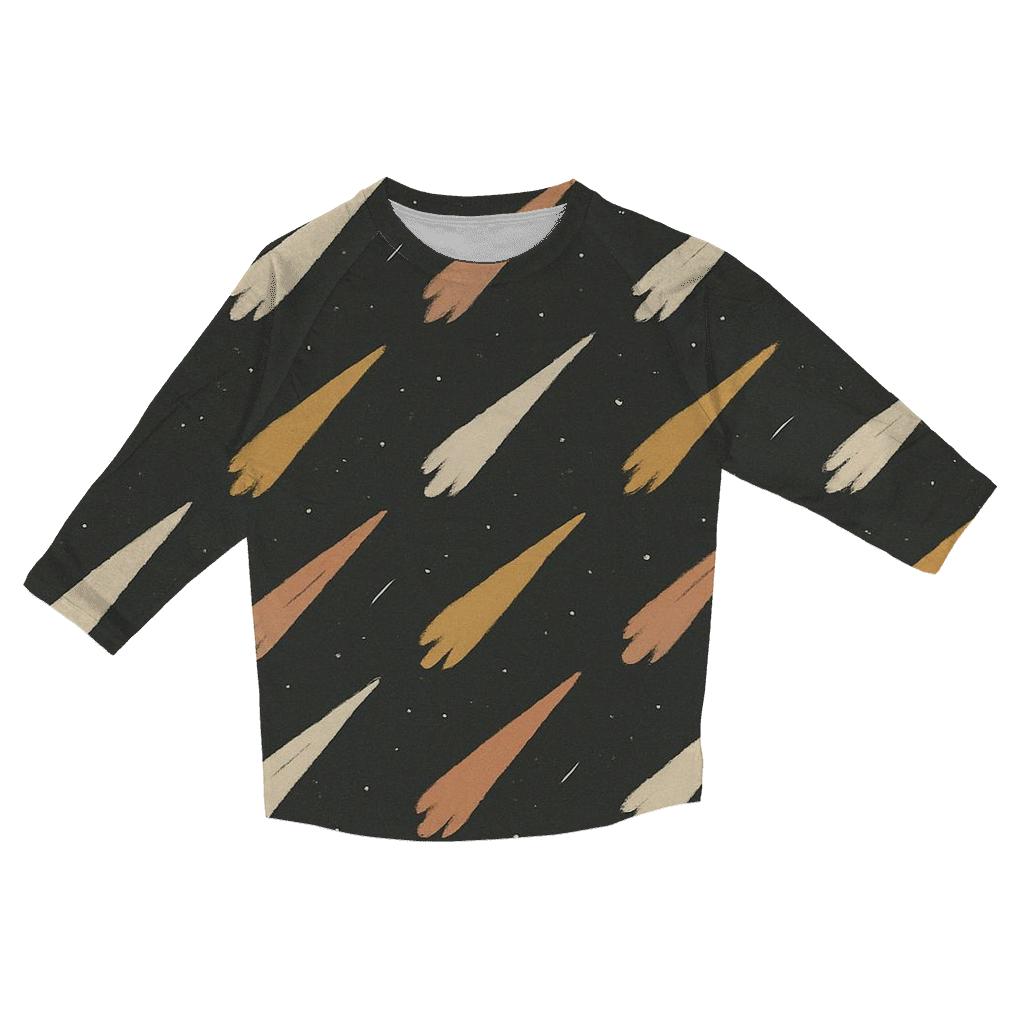 Meteor Shower Tessera casual three quarter sleeve shirts