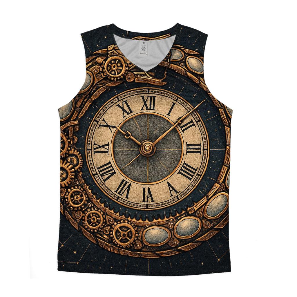 Celestial Snake Clockwork personalized athletic tanks