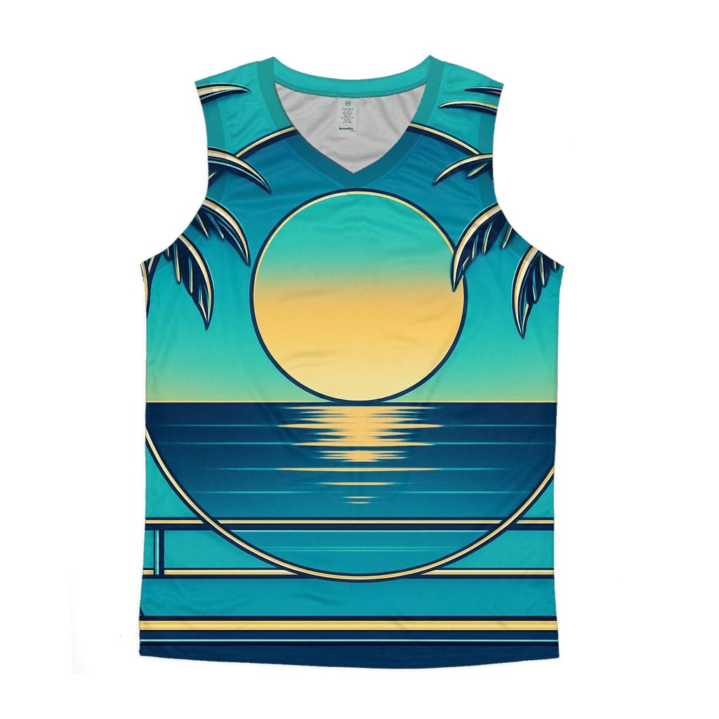 Chrome Palm Horizon stylish racerback tanks