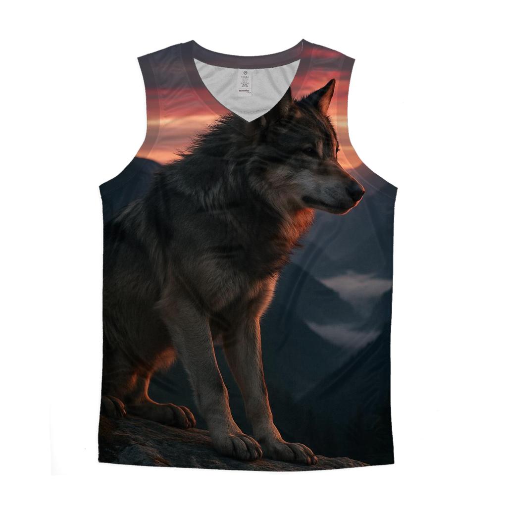 Mountain Pass Sentinel cotton sleeveless tops
