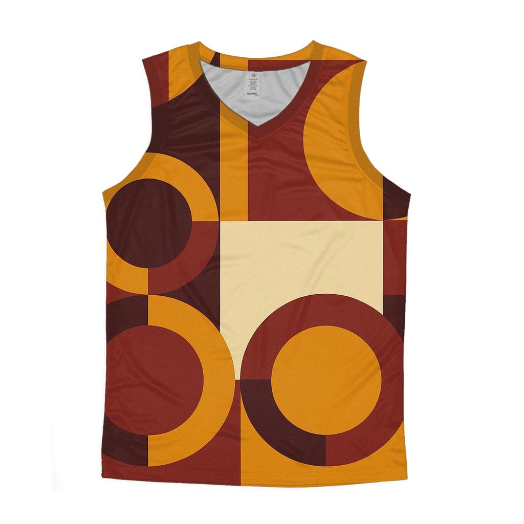 Mod Geometric Squad stylish racerback tanks
