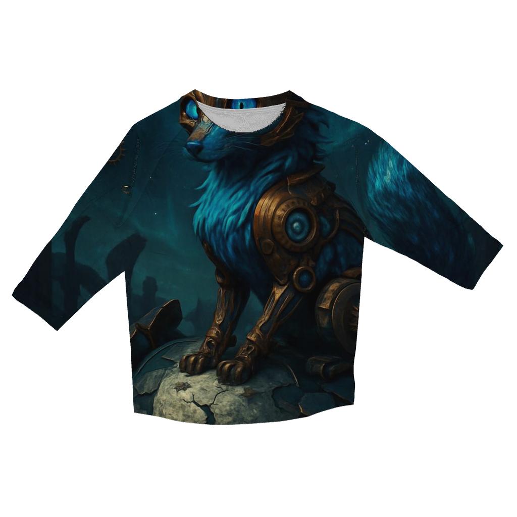 Clockwork Orion Fox casual three quarter sleeve shirts
