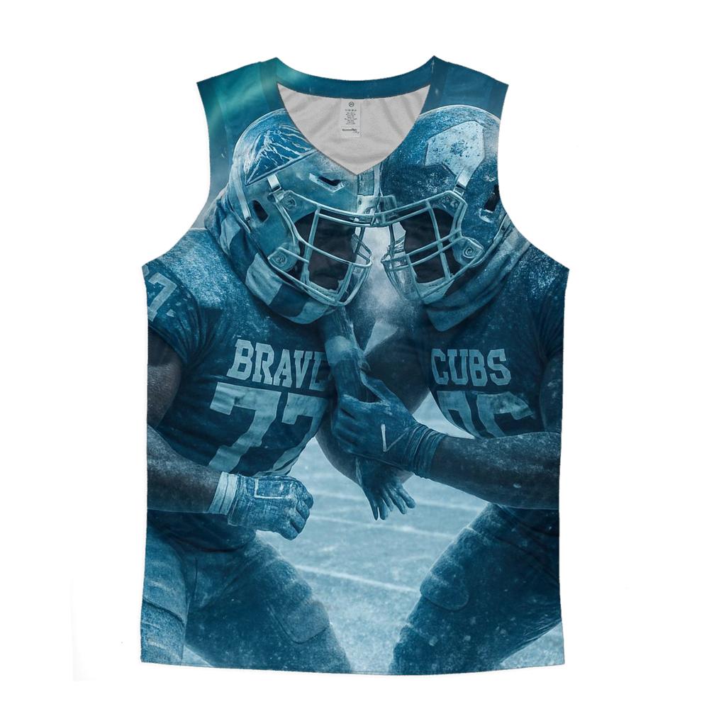 Frozen Field Faceoff custom tank tops