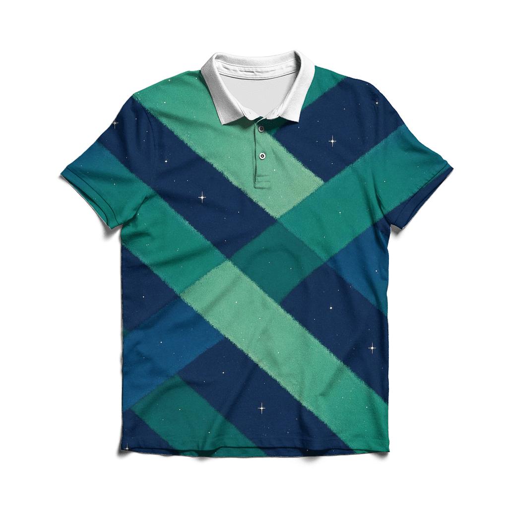 Aurora Curtain Drift stylish collar polo tees