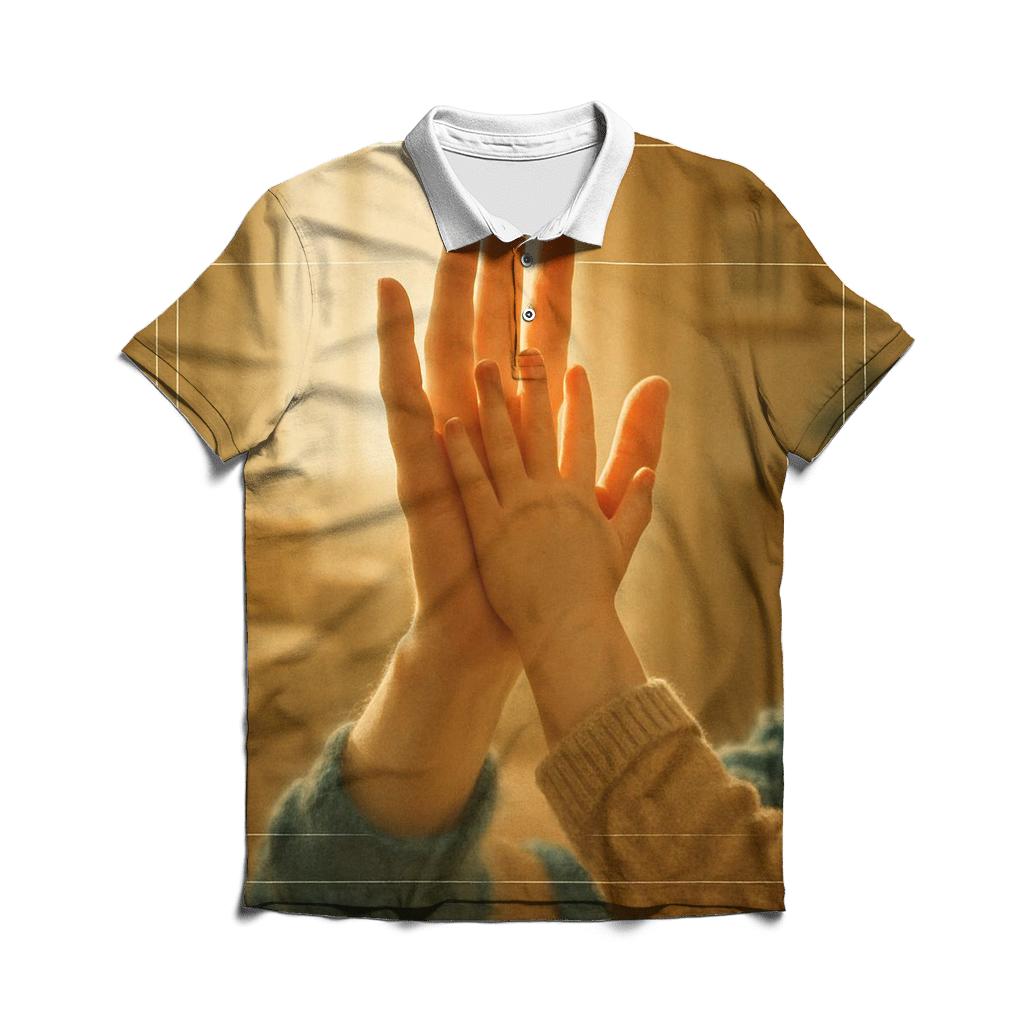 Hands That Build Tomorrow custom polo shirts