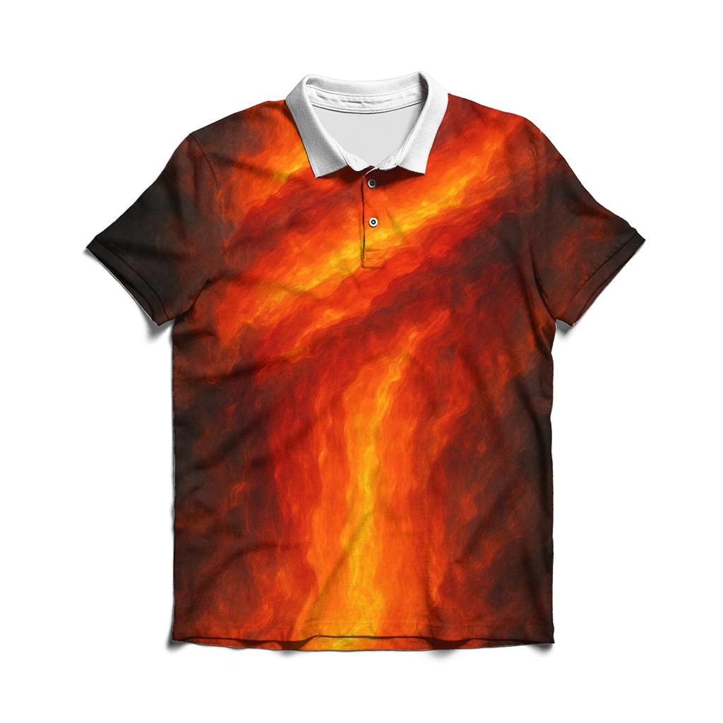 Molten Cascade branded logo polo shirts