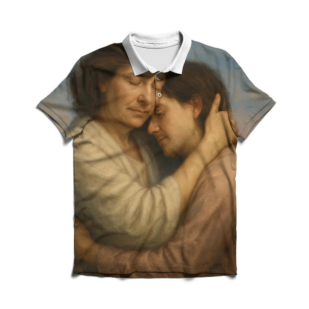 The Forever Embrace branded logo polo shirts