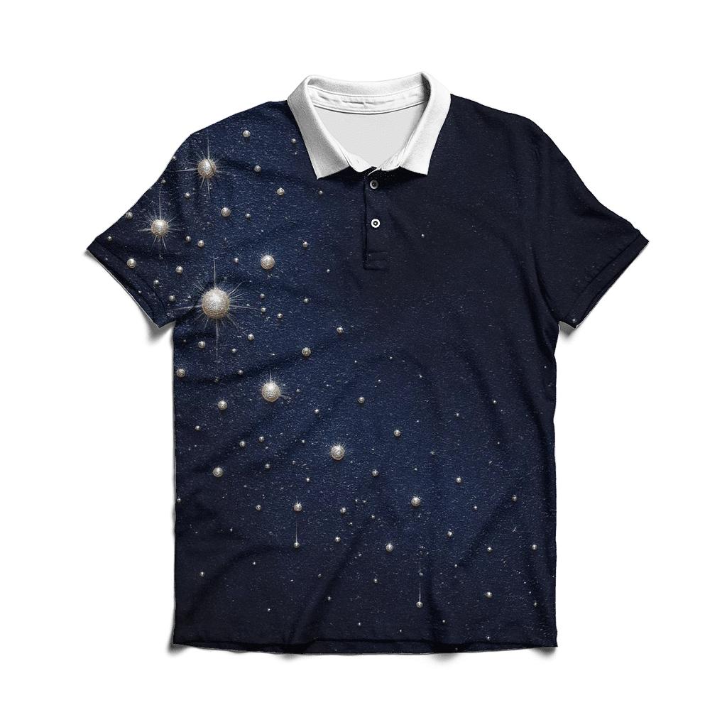 Midnight Velvet Spark personalized polo shirts