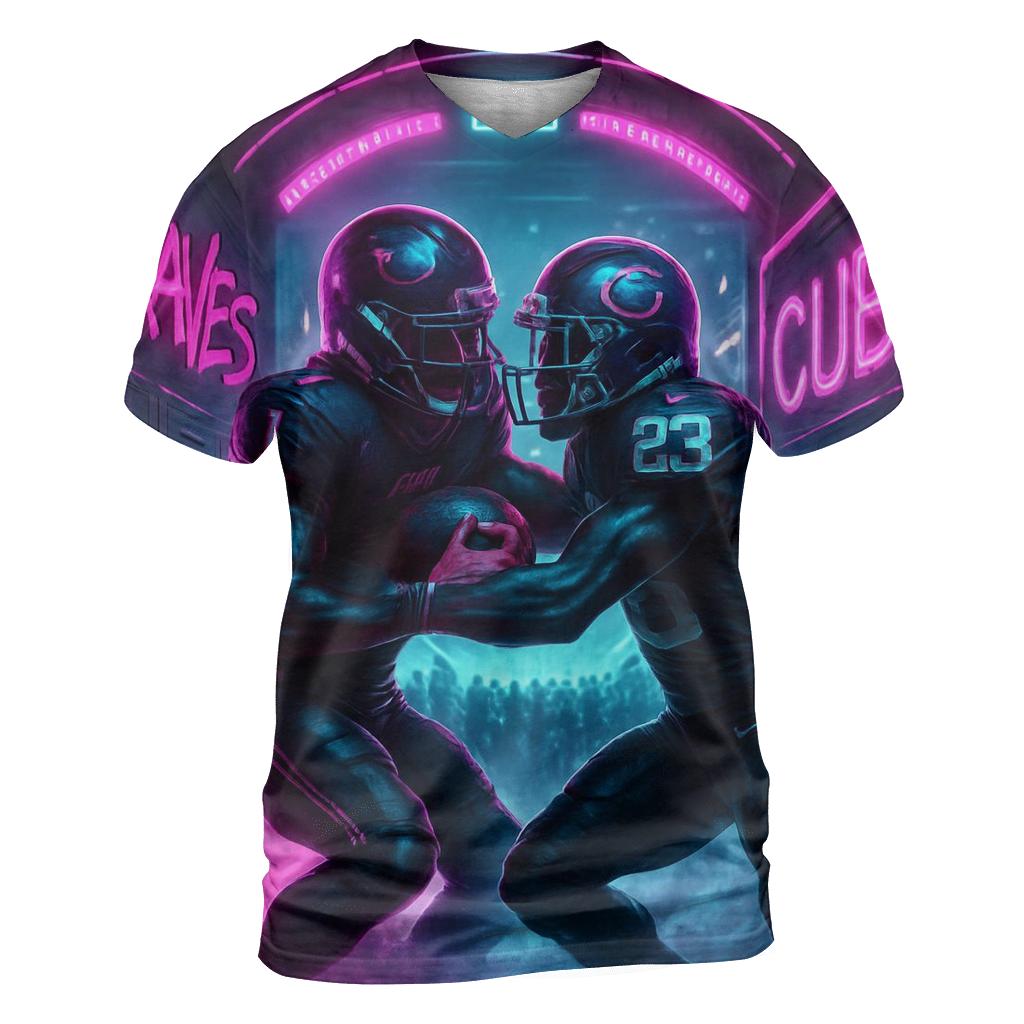 Neon Tunnel Takedown personalized full print shirts