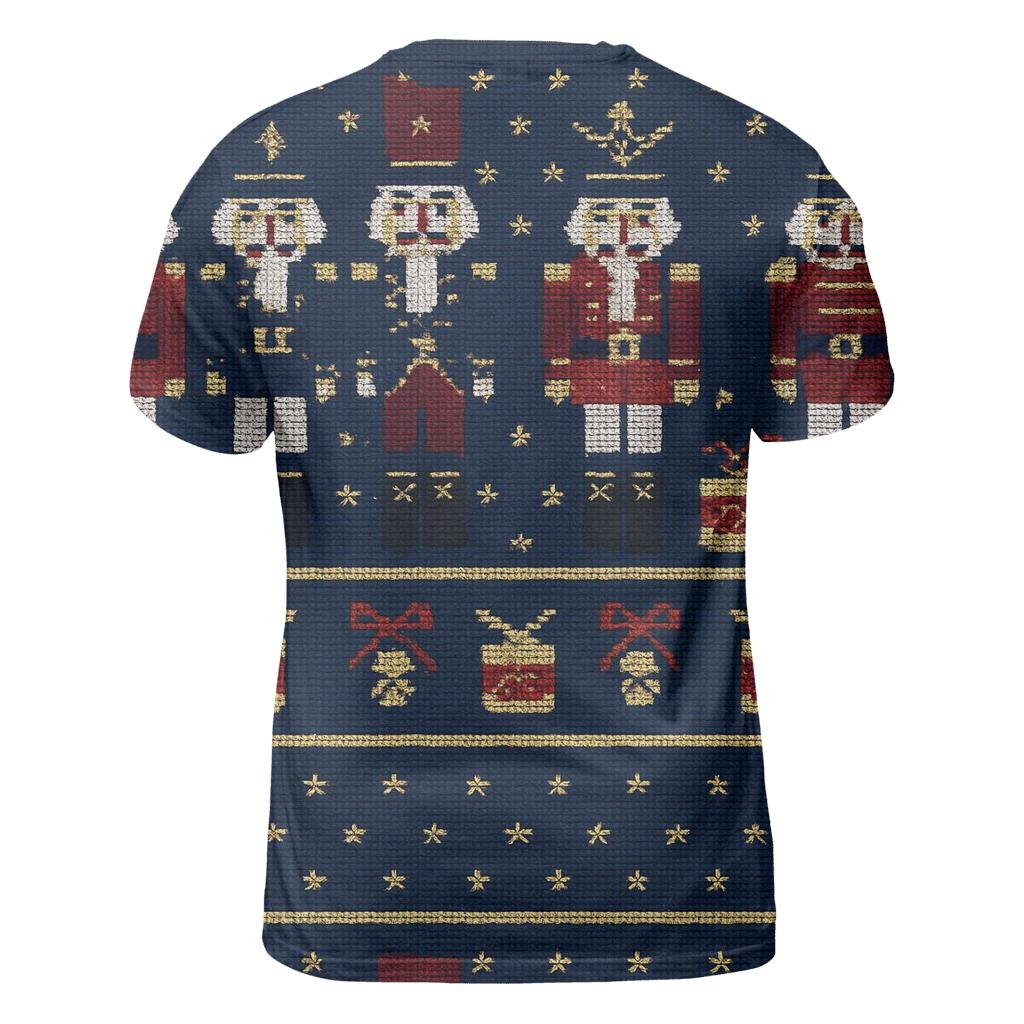 Nutcracker Parade Panel Design creative print fashion shirts